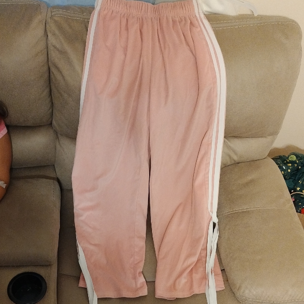 Pink Kids Track Pants